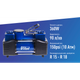 Компресор "ViTOL" K-72 150psi/25Amp/90л/2 циліндра/шланг 5,0м з дефлятором/клеми - зображення 4