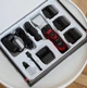 Аккумуляторная машинка для стрижки волос Geemy GM-550 с насадками - изображение 4