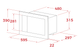 Kuchenka mikrofalowa do zabudowy Teka ML 8200 BIS - obraz 4