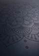Коврик для йоги Marjari Yoga Master PRO 183x68x0.4 cм Black Mandala - изображение 3