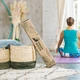 Коврик для йоги Marjari Yoga Master PRO 183x68x0.4 cм Light Purple Mandala - изображение 6