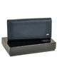 Кожаный кошелек Classik DR. BOND W501 dark-blue - изображение 1