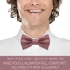 Бабочка Bow Tie House атласная цвета *пыльная роза* 09562 - изображение 5