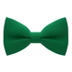 Бабочка Bow Tie House однотонная зеленая габардин - взрослая 08193 - изображение 1