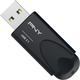 Pendrive PNY Attache 4 64GB USB 3.1 Black (FD64GATT431KK-EF) - obraz 1