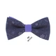 Метелик Bow Tie House фіолетовий з сніжинками 08573 - зображення 1