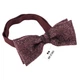 Метелик Bow Tie House святковий рожевий з люрексом 10284 - зображення 2