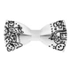 Метелик Bow Tie House чорно-білий розфарбований 10029 - зображення 1