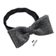 Бабочка Bow Tie House праздничная черная с люрексом 10283 - изображение 2