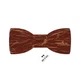 Дерев'яна Bow Tie House метелик коричнева в тріщинках 08030 - зображення 1