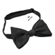 Галстук-бабочка Bow Tie House атласная самовяз черного цвета 00322 - изображение 3