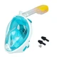 Маска для снорклінгу повнолицьова Easybreath Зелена S/M - зображення 1