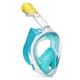Маска для снорклінгу повнолицьова Easybreath Зелена S/M - зображення 4