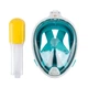 Маска для снорклінгу повнолицьова Easybreath Зелена S/M - зображення 6