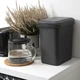 Ведро для мусора MVM с крышкой BIN-04 6л Антрацит (BIN-04 6L ANTHRACITE) - изображение 2