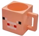 Кружка пластиковая Jinx Minecraft Pig 290мл розовая - изображение 3