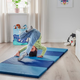 Складной гимнастический коврик PLUFSIG IKEA 905.522.66 голубой - изображение 3