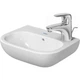 Умивальник підвісний DURAVIT D-Code 360x270x130мм напівкруглий білий 07053600082 - зображення 1