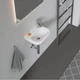 Умивальник підвісний DURAVIT D-Code 360x270x130мм напівкруглий білий 07053600082 - зображення 5
