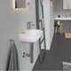 Умивальник підвісний DURAVIT D-Code 360x270x130мм напівкруглий білий 07053600082 - зображення 6