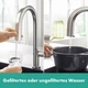 Cмеситель для кухни с краном для фильтрованной воды HANSGROHE Aqittura M91 сатин латунь 76803800 - изображение 3