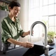 Cмеситель для кухни с краном для фильтрованной воды HANSGROHE Aqittura M91 сатин латунь 76803800 - изображение 7