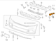 Кріплення переднього бампера Volkswagen Passat B8 2015-, USA, ліве, AVTM, 561807049, 187442931 - зображення 2