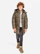Детское демисезонное пальто для мальчика Minoti 15coat 13 39584JNR 104-110 см Хаки (5063025180626) - изображение 1