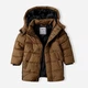Детское демисезонное пальто для мальчика Minoti 15coat 15 39586JNR 92-98 см Коричневое (5063025180824) - изображение 4