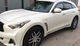 Дефлекторы окон (ветровики) HIC Infiniti FX35/50/QX70 2009- 4дв хром молдинг (IN06-M) - изображение 3