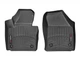Килимки в салон WeatherTech Volkswagen Caddy 2011- бортиком Чорні, передні 443941 - зображення 1