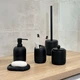 Підставка для зубних щіток і пасти MBM MY HOME Boston Чорна (BA-03 BLACK) - зображення 7