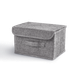 Ящик для хранения с крышкой MVM TH-07 S Gray - изображение 1