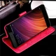 Чехол Clover для Xiaomi Redmi 4X книжка кожа PU с визитницей малиновый - изображение 5
