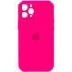 Чехол Silicone Case Full Camera Protective (AA) для Apple iPhone 13 Pro Max (6.7") Розовый / Barbie pink Без бренда - изображение 1