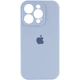 Чехол Silicone Case Full Camera Protective (AA) для Apple iPhone 13 Pro (6.1") Голубой / Lilac Blue Без бренда - изображение 6