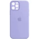 Чехол Silicone Case Full Camera Protective (AA) для Apple iPhone 14 Pro Max (6.7") Сиреневый / Lilac Без бренда - изображение 1