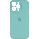 Чехол Silk Full Camera Protective (AA) для Apple iPhone 13 Pro (6.1") Бирюзовый / Marine Green Без бренда - изображение 1