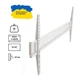 Кріплення для телевізора SECTOR FP0604F White фіксований 37"-70" (max VESA – 600х400) - зображення 1