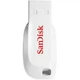 USB флеш-накопитель флешка Flash SanDisk USB 2.0 Cruzer Blade 16Gb White - изображение 2