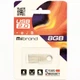 USB флеш-накопичувач флешка Flash Mibrand USB 2.0 Puma 8Gb Silver - зображення 2