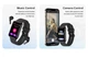 Фітнес Браслет Smart Watch C6 Plus Bluetooth Виклики/Пульсометр/Тонометр/Термометр Чорний - зображення 5