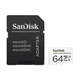 Карта пам'яті SanDisk microSDXC Max Endurance 64GB Class 10 UHS-I (U3) V30 до 40 МБ/с 100 МБ/с (SDSQQVR-064G-GN6IA) - зображення 1