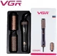 Фен-расческа стайлер для укладки волос VGR V-559 Black 650W - изображение 3