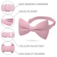 Бабочка Bow Tie House маленькая Rose Quartz 10470S - изображение 2