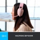 Bluetooth-гарнитура Logitech Zone Vibe 100 Wireless Rose (981-001224) - изображение 5