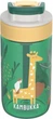 Butelka na wodę Kambukka Lagoon Kids Safari Jungle 400 ml Green (11-04051) - obraz 4