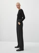 Брюки Massimo Dutti 5048/780/802 сірий меланж L (0007412) - зображення 3