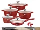 Набор посуды с гранитным покрытием на 10 предметов Higer Kitchen ПК-305 - изображение 1