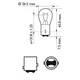 Автолампа 21/5W Philips (12499LLECOB2) - изображение 3
